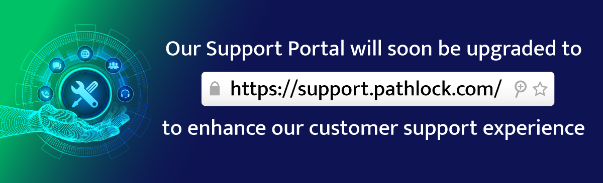 Support page banner