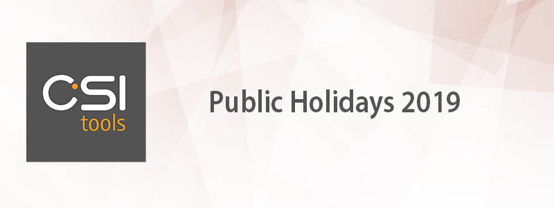 CSItools Holidays2019 20181128 v01