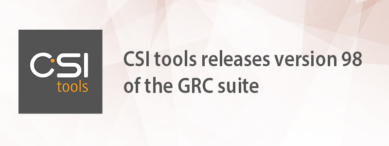 CSI tools Release v98 GRC Suite